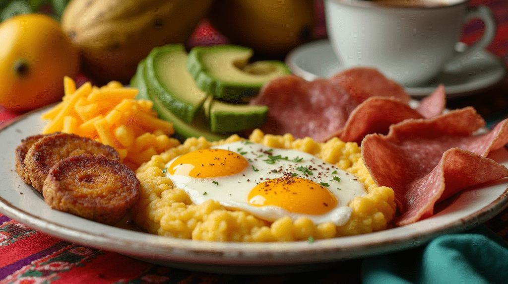 traditional Dominican breakfast