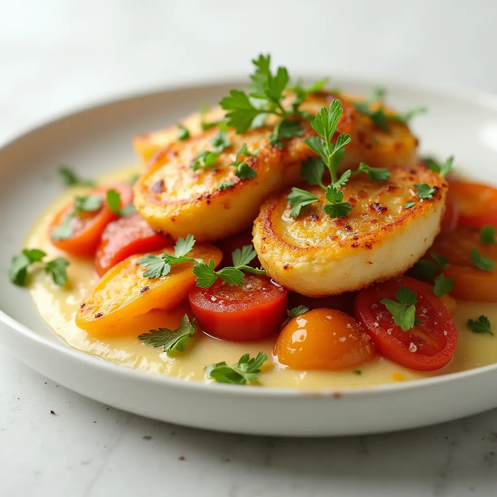 Vibrant collection of easy Justalittlebite Recipes featuring colorful Mediterranean-inspired dishes, one-pot meals, and quick healthy recipes arranged on a clean wooden table with fresh ingredients
